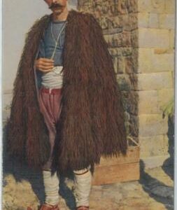 79371 - ALBANIA - VINTAGE Ethnic POSTCARD  -  Posta Military postmark 1918