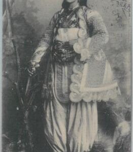 79398 - ALBANIA - VINTAGE Ethnic POSTCARD  -  Posta Militare postmark 1916