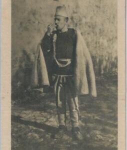 79378 - ALBANIA - VINTAGE Ethnic POSTCARD  -  Posta Militare postmark 1916