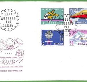 af3744 - SWITZERLAND - POSTAL HISTORY -  FDC Cover - ROWING Canoes - 1962