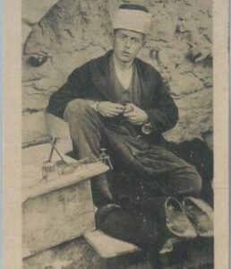 79415 - ALBANIA - VINTAGE Ethnic POSTCARD  -  Posta Militare postmark 1916