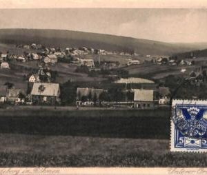 aa2725 - CZECHOSLOVAKIA - VINTAGE Postcard  - Schmiedeberg  Erzgebirge  Kovářská