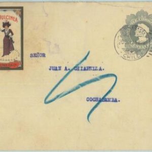 67623 -  CHILE - Postal History - Advertising STATIONERY CARD:   Tea !  1915