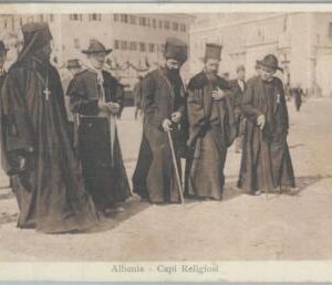 79397 - ALBANIA - VINTAGE Ethnic POSTCARD  -  Posta Militare postmark 1918