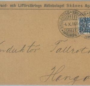 75122 - FINLAND Russia - Postal History - COVER FRONT 1911