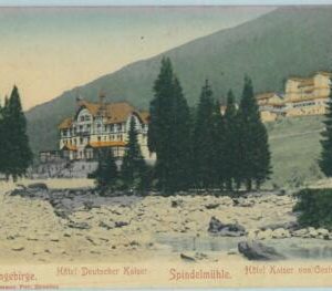 98449  -  VINTAGE  POSTCARD - Czechoslovakia - SPINDERMUHLE Spindleruv Mlyn