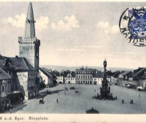 aa2735 - CZECHOSLOVAKIA - VINTAGE Postcard  - Kadaň KADEEN 1926