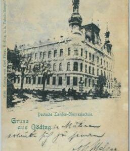 98472 - Czechoslovakia  -  VINTAGE  POSTCARD -  HODONIN   1900