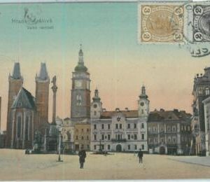 98483 -  VINTAGE POSTCARD - Czechoslovakia - Hradec Králové POSTAL HISTORY