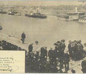 98481  -  VINTAGE  POSTCARD - Czechoslovakia - Ústí nad Labem ROYALTY 1901