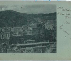 98464 -  VINTAGE  POSTCARD - Czechoslovakia - GRUSS  KARLSBAD Karlovy Vary 1901