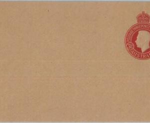 74780 - POSTAL HISTORY - AUSTRALIA - STATIONERY COVER Higgings & Gage # E 30