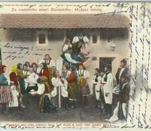 98478 -  VINTAGE  POSTCARD - Czechoslovakia -  COSTUMES Ethnic 1901