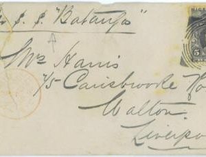 BK1814 - NIGER - Postal History -  COVER from OLD-CALABARE to LIVERPOOL 1894