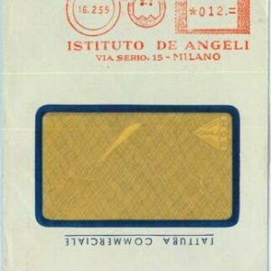 90436 - ITALY - POSTAL HISTORY - Red ADVERTISING Postmak CHEMISTRY medicine 1955