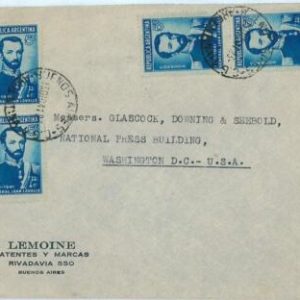 aa3118 -  ARGENTINA - POSTAL HISTORY -   COVER to the USA 1941