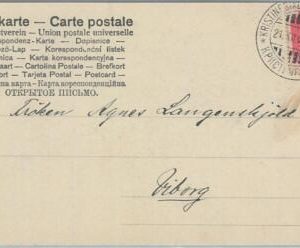 75120 - FINLAND Russia - Postal History - POSTCARD from KRISTINA 1905