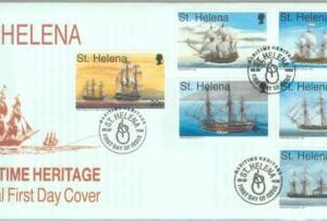84729 - ST HELENA  - Postal History -   FDC COVER 1998 BOATS ships