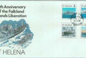 84730 - ST HELENA  - Postal History -   FDC COVER 1992  BOATS Parachutes WAR