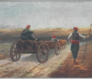 79431  -  ARMENIA  - VINTAGE  POSTCARD -  Going to market