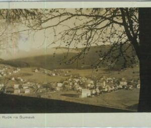 98490  -  VINTAGE  POSTCARD - Czechoslovakia -  Železná Ruda Markt Eisenstein