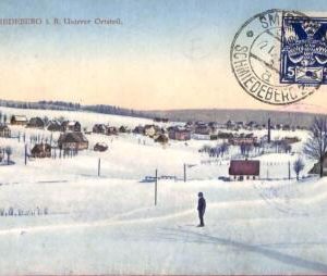 aa2719 - CZECHOSLOVAKIA - VINTAGE Postcard  - Schmiedeberg  Erzgebirge  Kovářská