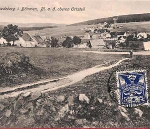 aa2726 - CZECHOSLOVAKIA - VINTAGE Postcard  - Schmiedeberg  Erzgebirge  Kovářská