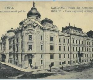 98515 -  VINTAGE  POSTCARD - Czechoslovakia - Košice KASCHAU 1923
