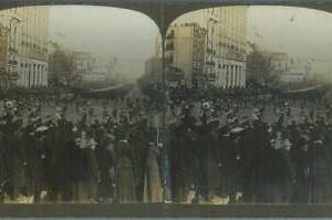 87493 - VINTAGE STEREOVIEW ----  USA  Inauguration of President ROOSEVELT  1905