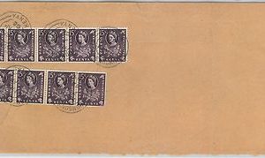 61375 -  British KUT - POSTAL HISTORY: COVER from THOMSON'S FALLS to ISRAEL 1962