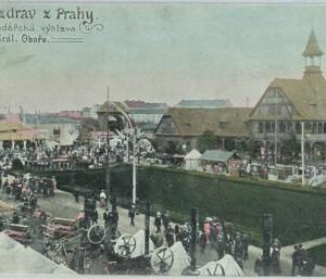98514  -  VINTAGE  POSTCARD - Czechoslovakia - Prague PRAHA   Gruss Aus