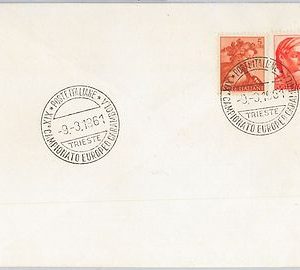 56531 -  SPORTS: SNOOKER Tournament - ITALY -  POSTAL HISTORY: COVER 1961