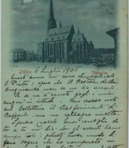 98529 -  VINTAGE  POSTCARD - Czechoslovakia -  PILSEN 1905