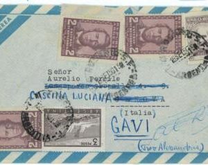 aa3051 - ARGENTINA - POSTAL HISTORY -  AIRMAIL COVER to ITALY   1959
