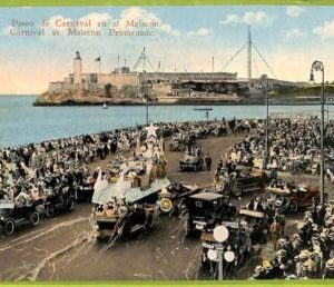 aa5998 - HABANA - Vintage Postcard - Carnival at Malecon Promenade