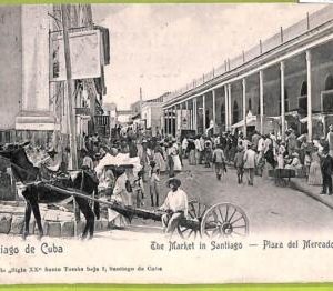 aa5927 - HABANA - Vintage Postcard - Santiago - Plaza del Mercado