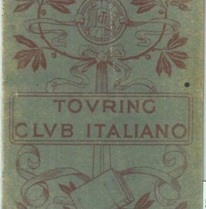 87257 -  DOCUMENTO D'EPOCA: Tessera TOURING CLUB ITALIANO Milano Suzzara