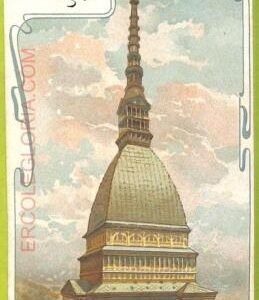 af3528 - JUDAICA vintage postcard: ITALY - Torino - 1901