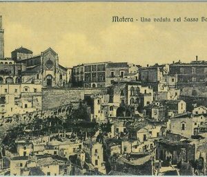 85943  - CARTOLINA d'Epoca - MATERA  città -  SASSO BARISANO