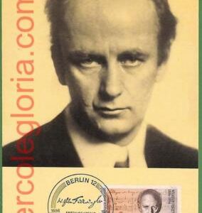 ag7309 - GERMANY Berlin  - MAXIMUM CARD - 16.01.1986 - Famous people