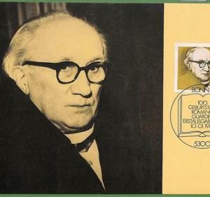 ag7235 - GERMANY -  MAXIMUM CARD  - 1985 - Romano Guardin, Famous people