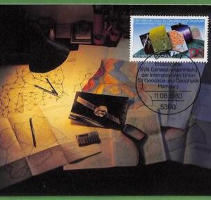 ag7274 - GERMANY -  MAXIMUM CARD  - 11.08.1983 - Geodesy and Geophysics