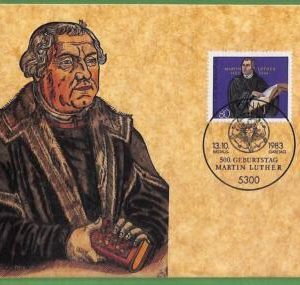 ag7272 - GERMANY -  MAXIMUM CARD  - 13.10.1983 - Religion, Martin Luther