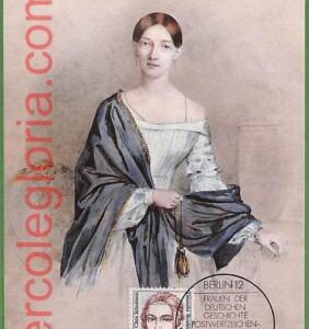 ag7303 - GERMANY Berlin  - MAXIMUM CARD - 13.11.1986 - Clara Schumann, MUSIC