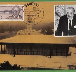 ag7308 - GERMANY Berlin - MAXIMUM CARD - 13.02.1986 - Famous people