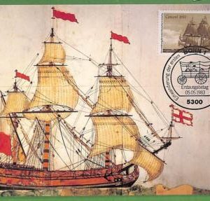 ag7281 - GERMANY -  MAXIMUM CARD - 05.05.1983 - Ships  TRANSPORT