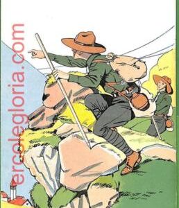 ah2545 - ITALY - VINTAGE POSTCARD -  SCOUTS - 1916  signed GUILLERMAZ  Italy