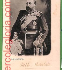 ah0920 - VINTAGE POSTCARD - King Edward VII - Brittish ROYALTY Brittish