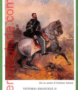 ah0924 - VINTAGE POSTCARD - Vittorio Emanuele II -  ROYALTY Reali Italy ITALIA