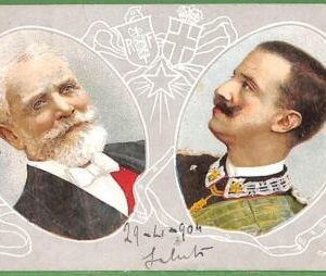 ah0922 - VINTAGE POSTCARD - 1904 -  ROYALTY Reali Italy ITALIA